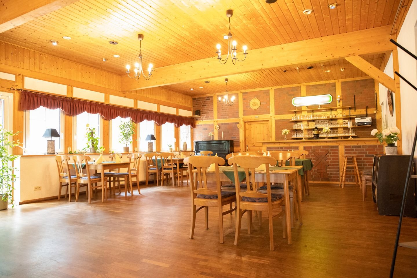 Gastraum im Landgasthaus Wesseloh